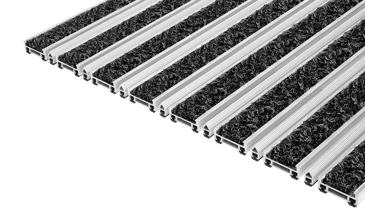 Tapis D'entrée Top Clean Top Clean Stabil 12 Avec Wave Insert Et Grattoir