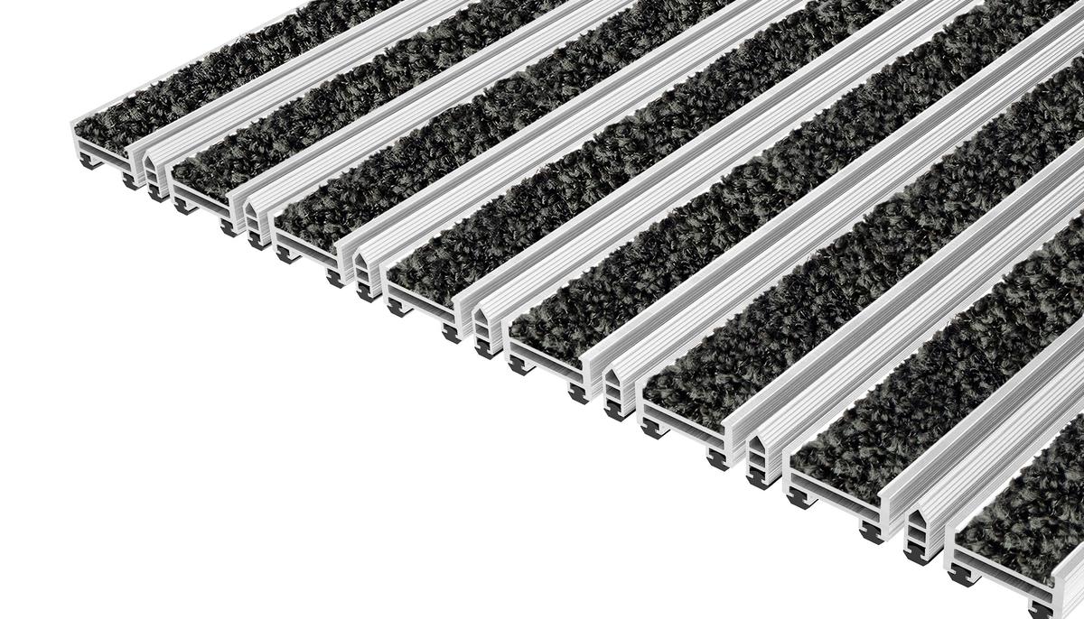 Tapis D'entrée Top Clean Top Clean Stabil 17 Avec Pulse Insert Et Grattoir